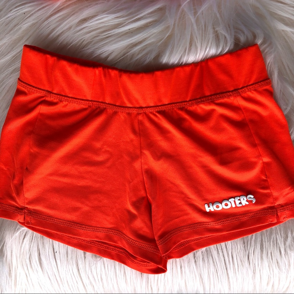 Hooters Orange Shorts Uniform Costume Size XXS 🧡🍊